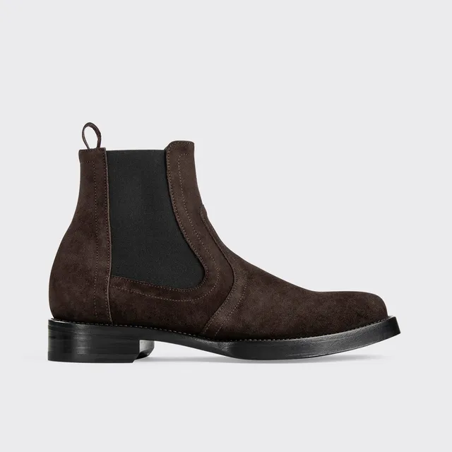 Pierre Hardy Heroes stivali chelsea uomo marrone scamosciato