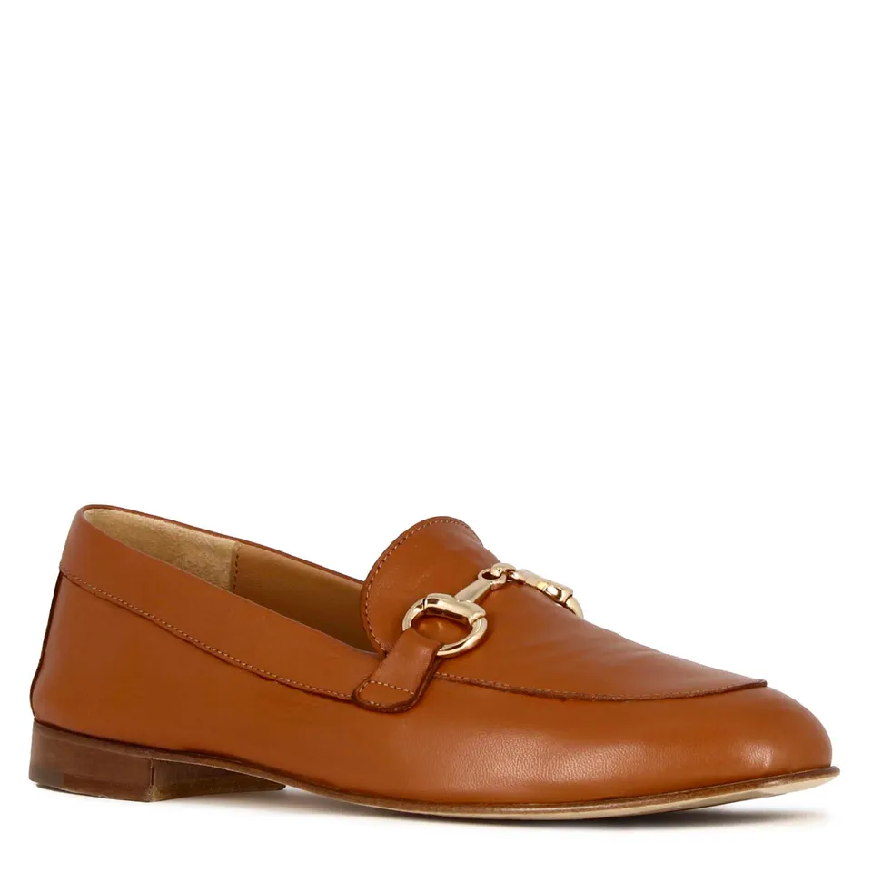 Leonardo Shoes Mocassini Donna mocassini marrone pelle morsetto