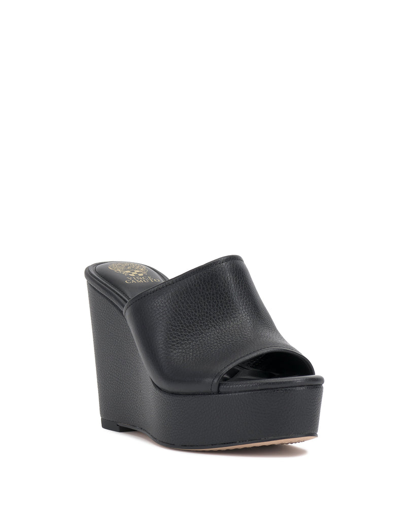Vince Camuto Etta sandali zeppa donna in cuoio