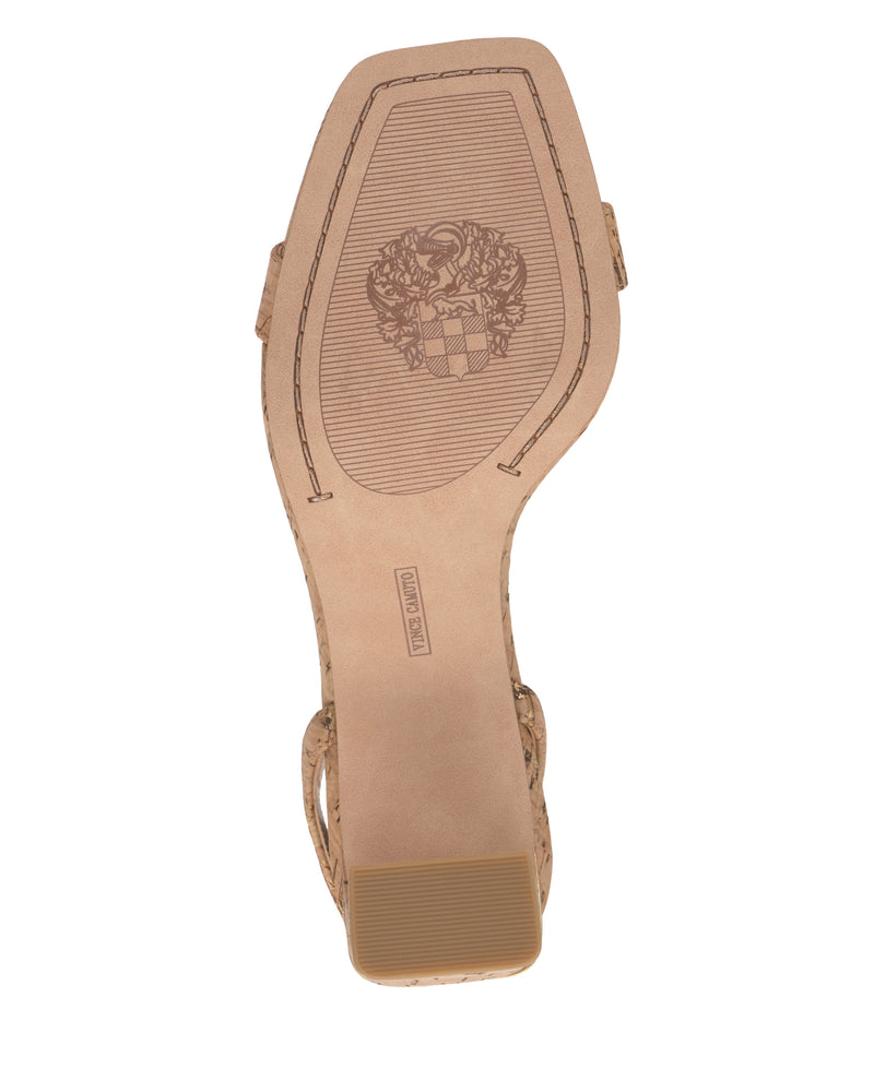 Vince Camuto Hamda Sandalo Tacco Blocco Donna