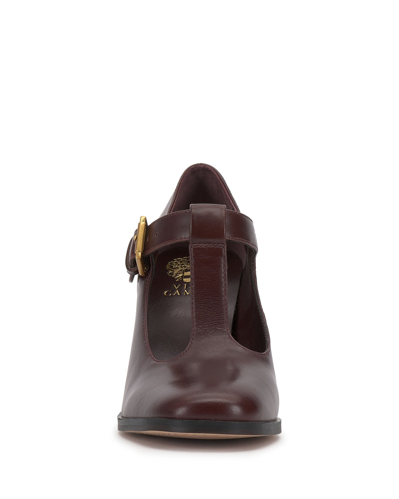 Vince Camuto Micha Pompa T-Strap Decolleté Donna Vintage