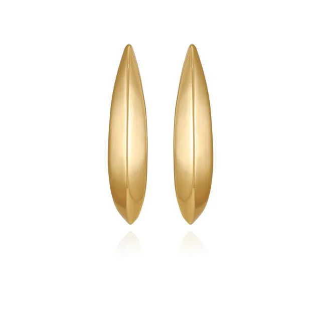 Vince Camuto Earrings orecchini foglia oro dorato