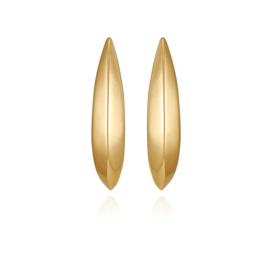 Vince Camuto Earrings orecchini foglia oro dorato
