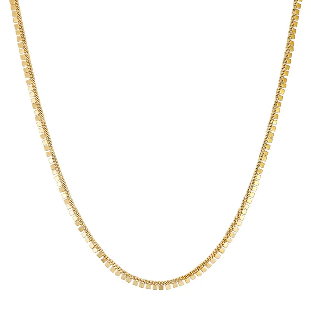 Vince Camuto Geometrica Collana catena oro donna