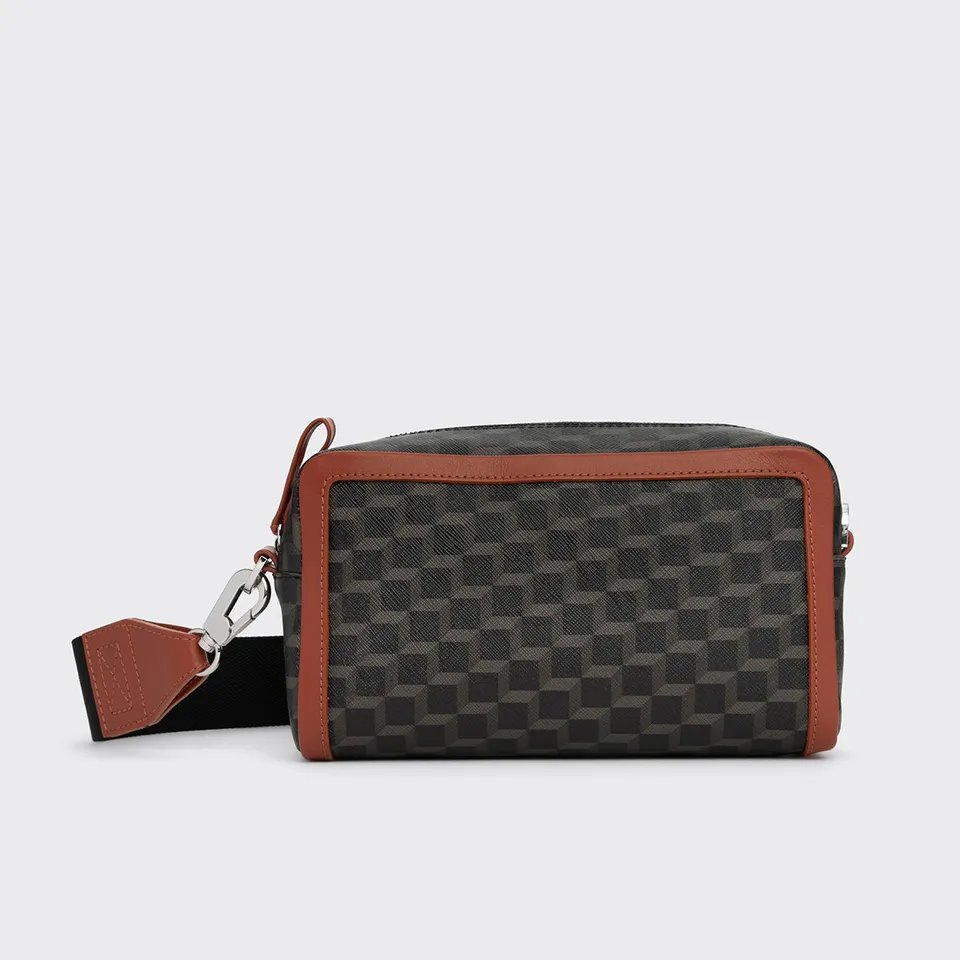 Pierre Hardy Maxi Cube Box borsa a tracolla nera TU pelle