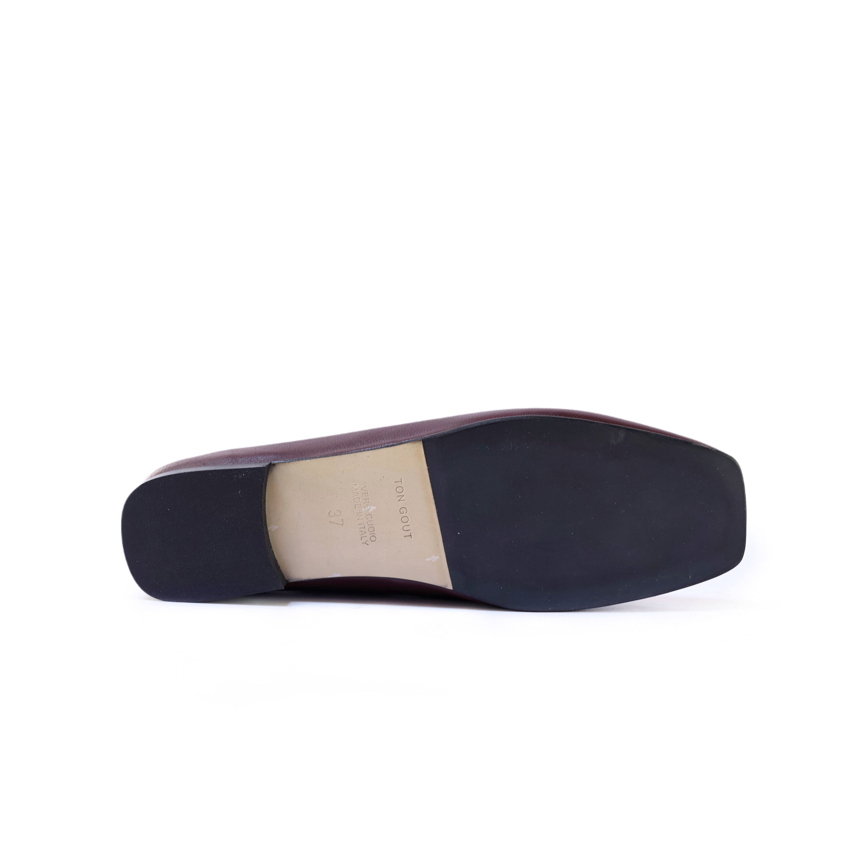 Ton Goût Bay Ballerina donna pelle nero 37