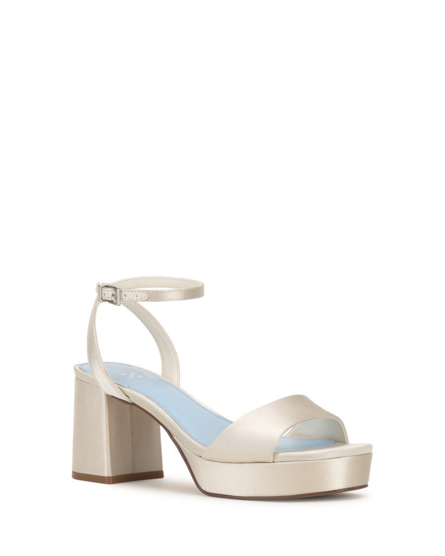 Vince Camuto Pendreya Sandalo Plateau Tacco Blocco Retro