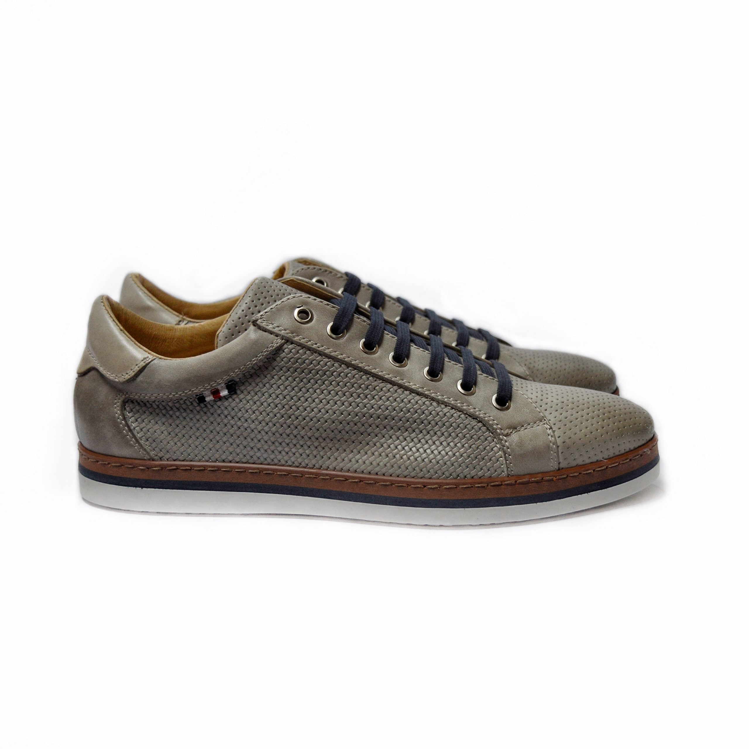 Ton Goût Urban sneakers uomo pelle grigia taglia 41
