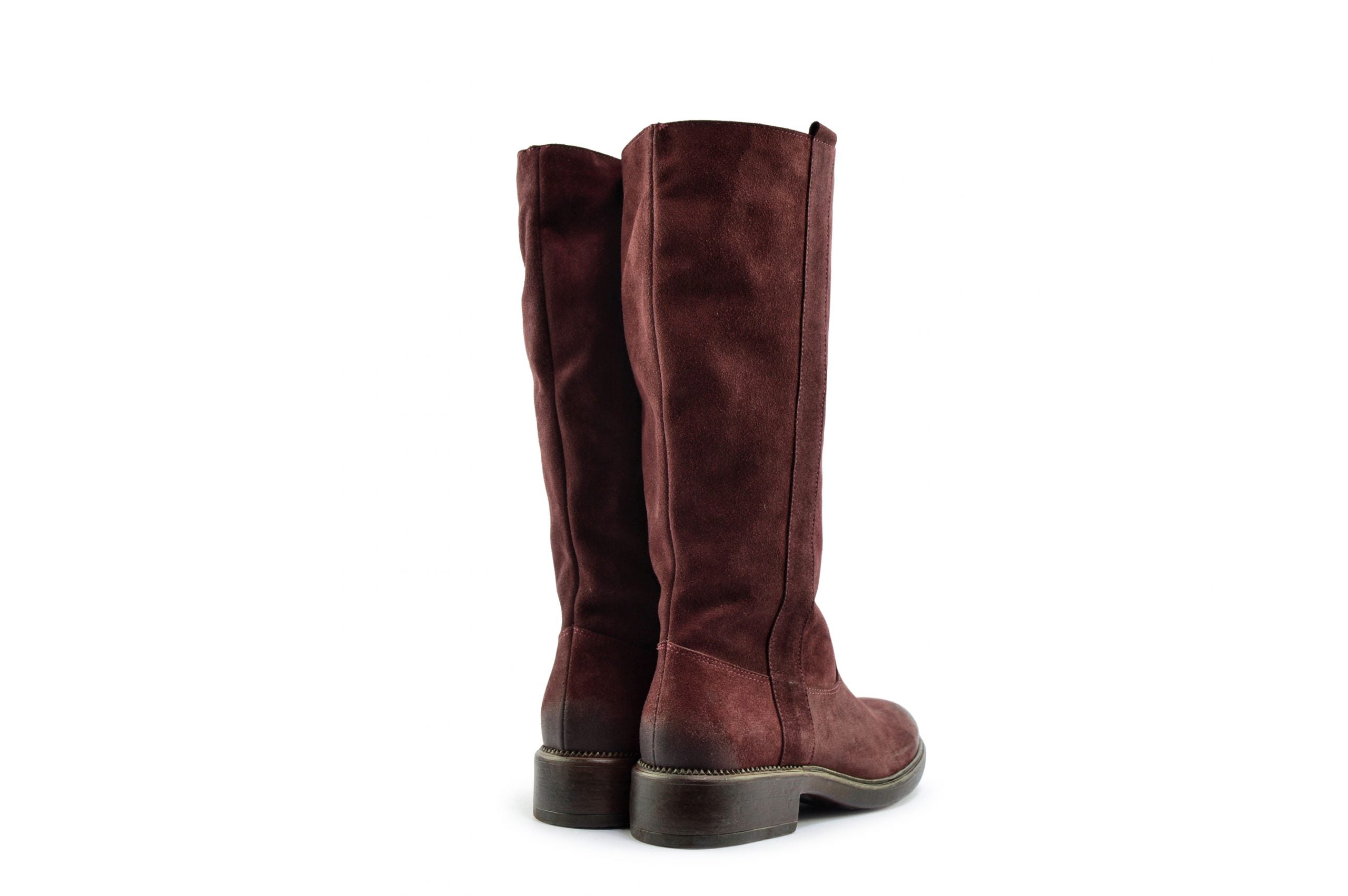 Ton Goût Baby Bordo Stivali Donna Camoscio 34 cm