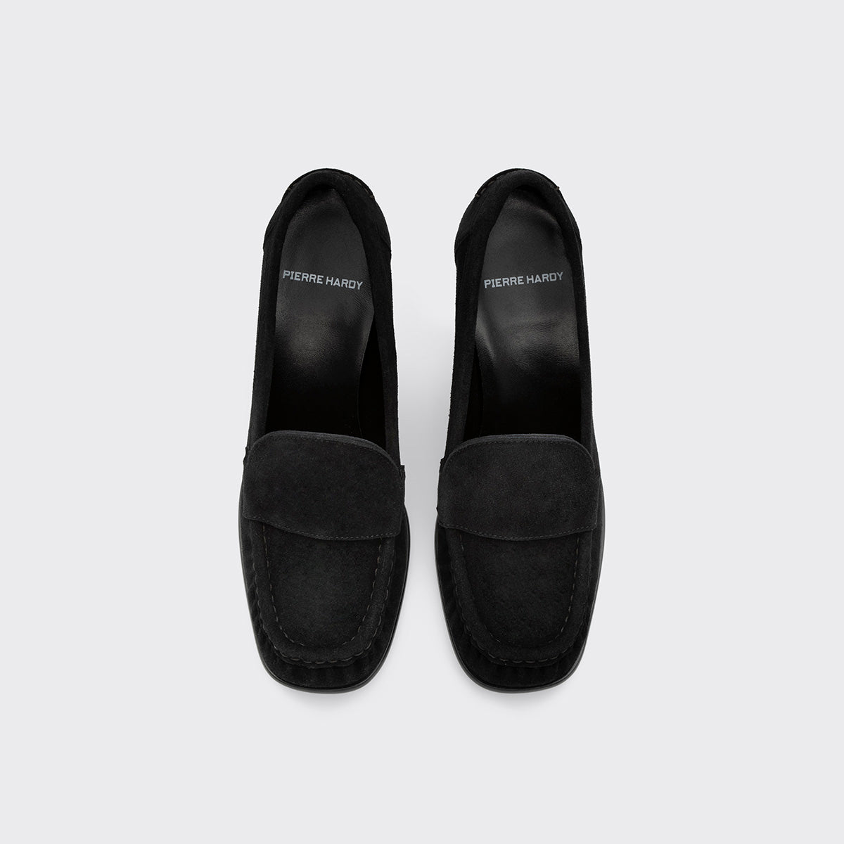 Pierre Hardy Romy mocassini tacco donna neri 70