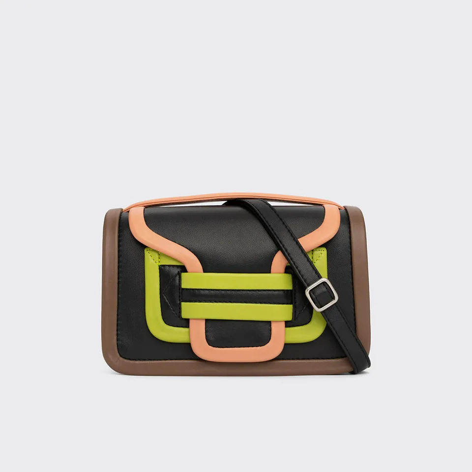 Pierre Hardy Alpha QV08 borsa pelle nera TU tracolla