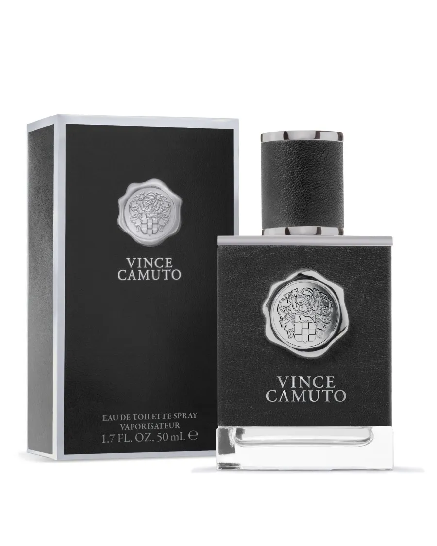 Vince Camuto Eau de Toilette uomo muschio pelle 50 ml